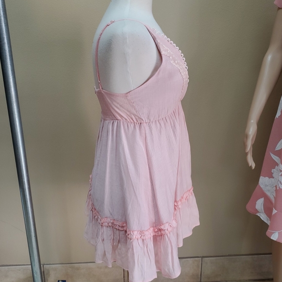 New Fuzeely Pink Mini Dress - Picture 2 of 5